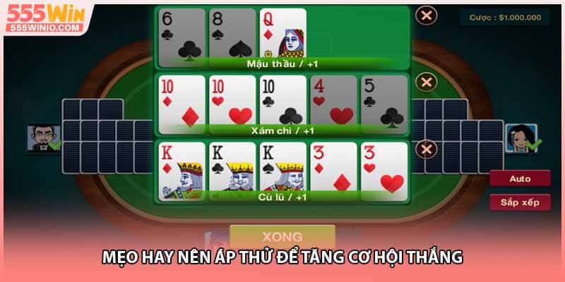 Mẹo hay nên áp thử để tăng cơ hội thắng